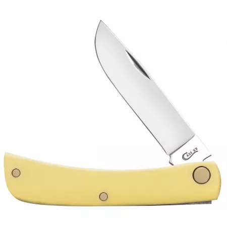 Case Cutlery 2.8 in CS Sod Buster Jr Smooth Synthetic Knife Yellow Knives