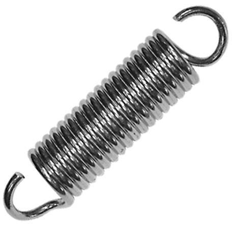 Century Spring 3/4 in. x 2 in. x .105 in. Extension Spring, 2-Pack
