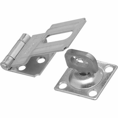 National Hardware Zinc Plated N102-855 32 Swivel Staple Safety Hasp