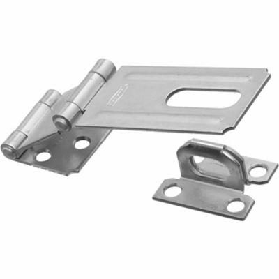 National Hardware Zinc Plated N103-259 34 Double Hinge Safety Hasp