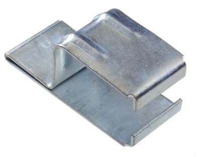 Hillman Box Rail Face Mounted Bracket, Single Splice, Galvanized