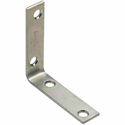 National Hardware N113-233 115 Corner Brace, Zinc Plated