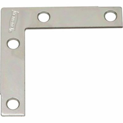National Hardware 2-1/2 in. x 1/2 in. N113-928117 Corner Braces, Zinc Plated