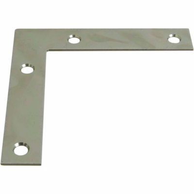 National Hardware 4 in. x 3/4 in. N114-116117 Corner Braces, Zinc Plated