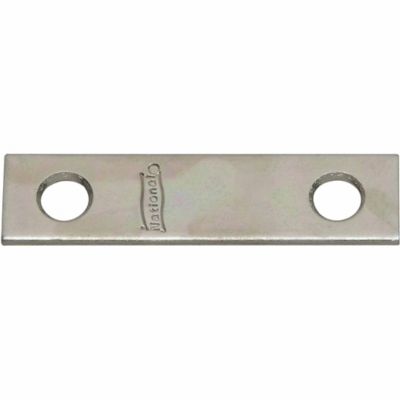 National Hardware 2 in. x 1/2 in. N114-314118 Mending Braces, Zinc Plated