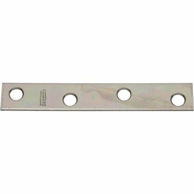 National Hardware 4 in. x 5/8 in. N114-405118 Mending Braces, Zinc Plated