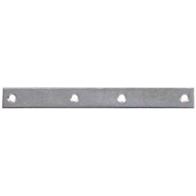 Hillman Hardware Essentials 8 in. x 7/8 in. Mending Brace, Zinc Plated, 851501