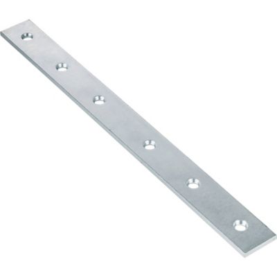 Hillman Hardware Essentials 12 in. x 1-1/8 in. Mending Brace, Zinc Plated, 851491