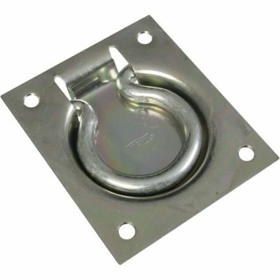 National Hardware Zinc Plated N203-752177 Flush Ring Pulls