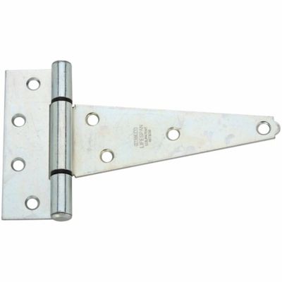 National Hardware N129-171 286 Extra Heavy T Hinge, Zinc Plated Heavy duty hinges are a combination of a strap Hinge and a butt hinge