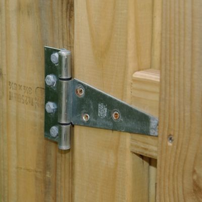 Image showing  Hardware Essentials 10 in. Heavy Duty T-Hinge, Zinc