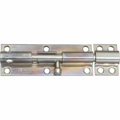 National Hardware Zinc Plated N162-388 831 Heavy Barrel Bolt