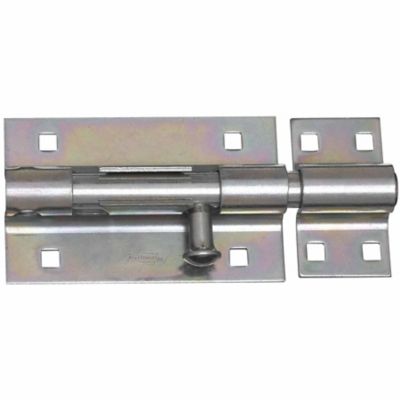 National Hardware Zinc Plated N151-118 832 Extra Heavy Barrel Bolt