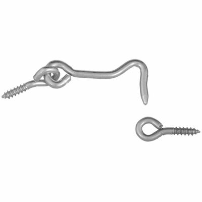 National Hardware Zinc Plated N117-911 2000 Hooks & Eyes