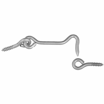 National Hardware Zinc Plated N117-952 2000 Hooks & Eyes