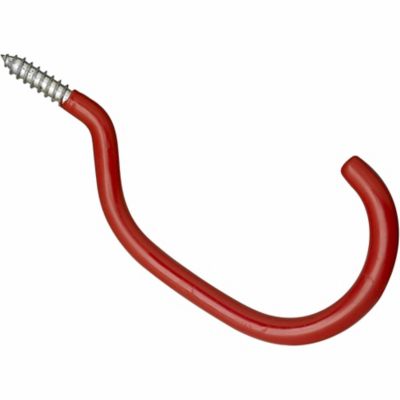 National Hardware 60 lb. N221-036 2158 Bicycle Hook, Red Vinyl-Coated