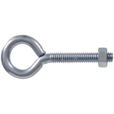 Hillman Hardware Essentials 5/16 in.-18 x 3-1/2 in. Eye Bolt, Zinc-Plated