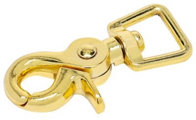Image showing  Hardware Essentials 5/8 in. x 2-1/2 in. Trigger Snap with Swivel Eye, Brass-Plated