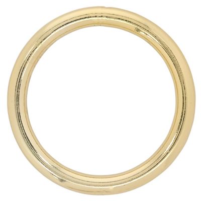 Hillman Hardware Essentials 1-3/4 in. Brass-Plated Ring