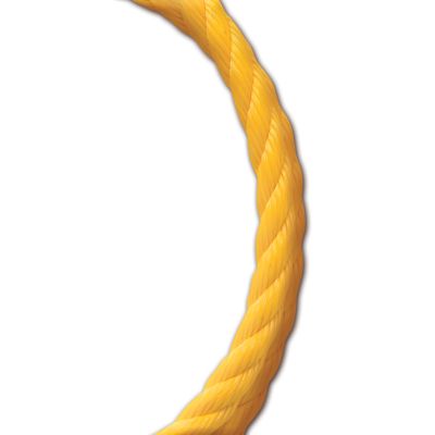 Koch Industries 3/8 in. x 50 ft. Twisted Polypropylene Rope