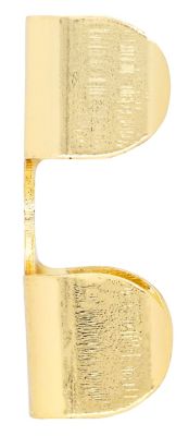 Image showing  Hardware Essentials 7/16 in. x 1/2 in. Rope Clamp, Brass-Plated