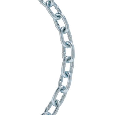 Koch Industries #2 Trade Size Machine Straight Chain, Electro-Galvanized, Sold By the Foot, AVAILABLE IN STORE ONLY