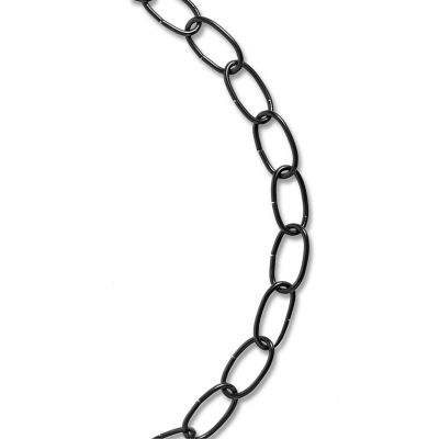 Koch Industries #10 Trade Size Decorator Chain, Black, Sold By the Foot