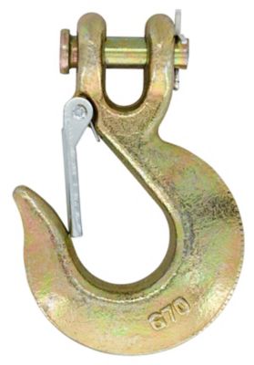 Generic (Pack of 4) 5/16 Weld-On Clevis Grab Chain Hooks - Grade 70