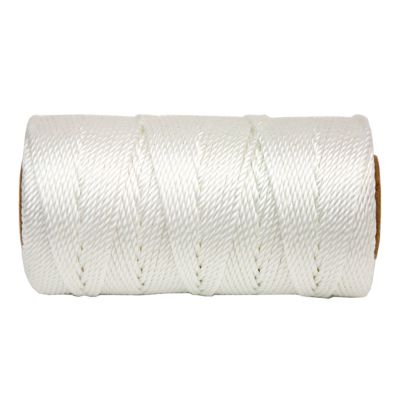 Koch Industries #18 x 225 ft. White Twisted Mason Line, Tube