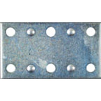 2-1/2 in. Mending Plate, Zinc, 4-Pack