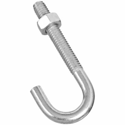 Hillman Hardware Essentials J-Bolt, Zinc Plated, 321786