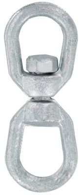 Hillman Hardware Essentials 1/4 in. 3252BC Forged Swivel, Galvanized