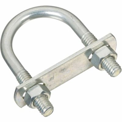 National Hardware 5/16 in. x 1-3/8 in. x 2-1/2 in. Zinc Plated N222-125 2190 U-Bolt, Zinc Plated