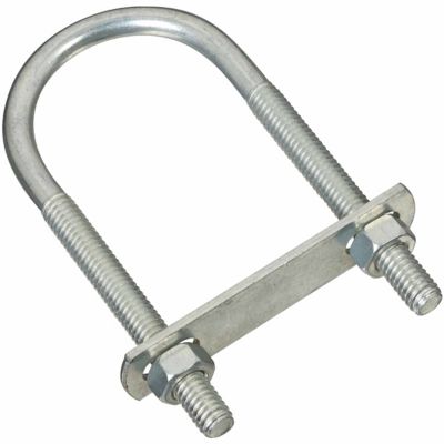National Hardware 5/16 in. x 1-3/4 in. x 4-1/2 in. Zinc Plated N222-158 2190 U-Bolt, Zinc Plated