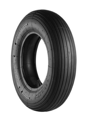 Image showing 16 in. Replacement Wheel Barrow Tire and Tube, Ribbed Tread