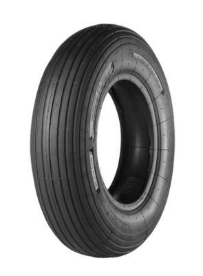 Image showing 16 in. Replacement Wheel Barrow Tire and Tube, Ribbed Tread