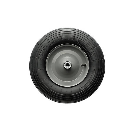 Wheel for wheelbarrow tyre Inflatable 38x100 