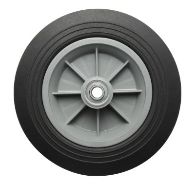 Solid Tires with Ribbed Tread, 5/8 in. Bore Size, SR 1004