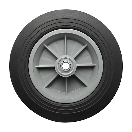 Solid Tires with Ribbed Tread, 5/8 in. Bore Size, SR 1004