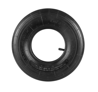 13 in. Ribbed Replacement Wheel Barrow Tire and Tube