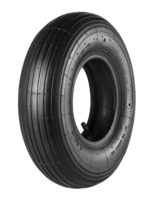 Image showing 13 in. Ribbed Replacement Wheel Barrow Tire and Tube