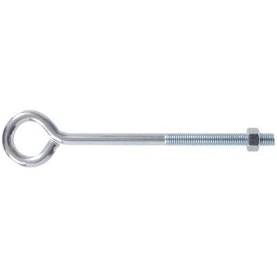 Hillman Hardware Essentials Eye Bolt with Hex Nut Zinc (1/2in.-13 x 10in.)