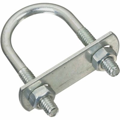National Hardware 1/4 in. x 1-1/8 in. x 2-1/4 in. Zinc Plated N222-083 2190 U-Bolt, Zinc Plated