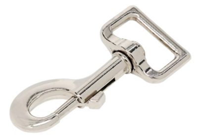 Image showing  Hardware Essentials 1 in. x 3-1/8 in. Bolt Snap with Swivel Eye, Nickel