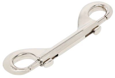 Hillman Hardware Essentials 3-15/16 in. Double Bolt Snap, Nickel