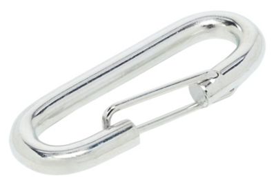 Image showing  Hardware Essentials 5/16 in. x 2-1/4 in. Breeching Snap, Zinc Plated