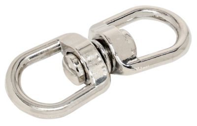 Image showing  Hardware Essentials 5/8 in. x 5/8 in. Nickel Swivel