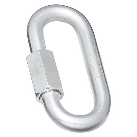 5pc Set 1/2" Quick Link Chain Link Zinc Plated Finish 