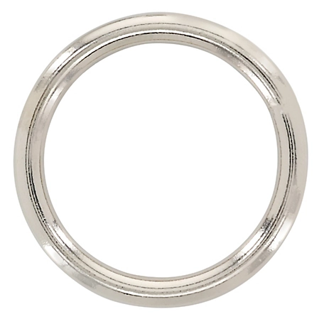 Hillman Hardware Essentials #3 x 1-1/2 in. Zinc Plated Steel Ring