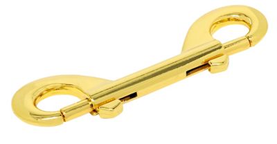 Image showing  Hardware Essentials 4-1/2 in. Double Bolt Snap, Brass-Plated